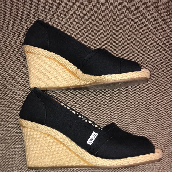 Toms black wedges - Picture 5 of 7
